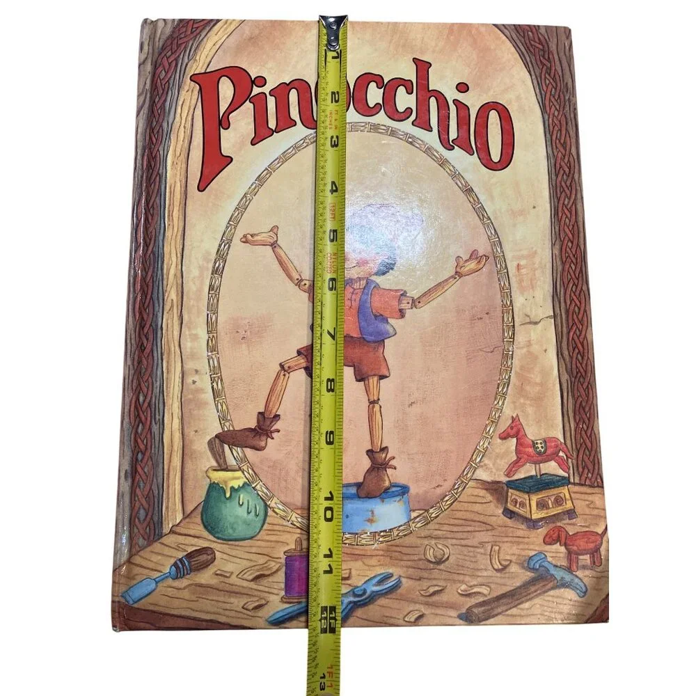 Pinocchio Hardcover Carolyn Magner 1993 Book Club Of America Fairy Tale Classic